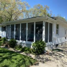 Roof Cleaning Ranch Home in Wyoming, MI