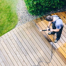 Pressure washing