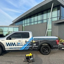 How Drone Building Washing Protects Your Commercial Property in Grand Rapids