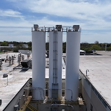 Drone-Silo-Softwash-Cleaning-Grand-Rapids-Michigan 0